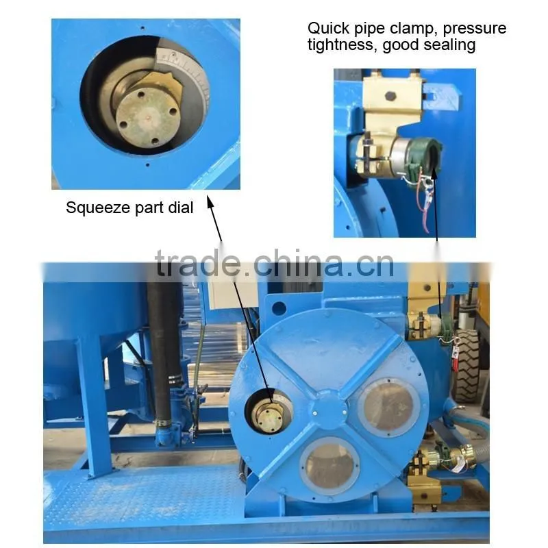 LGP800/1200/130H-E electric mixer agitator grout pump station