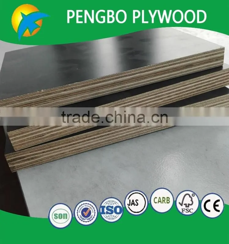 18mm 21mm full eucalyptus main material hardwood core film faced shuttering plywood