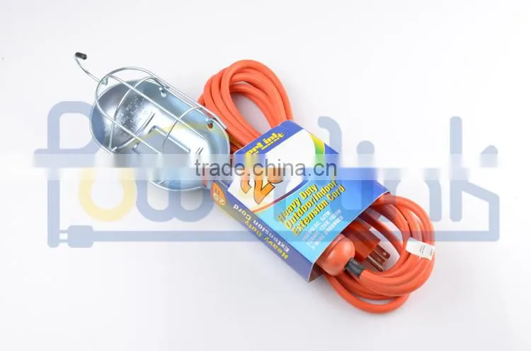H90192 Working light Metal Shield Incandescent Light with 18 Gauge Cord, CH-W02