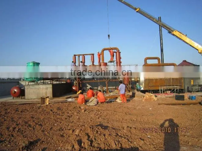 2014 New Tech City Garbage To Oil Plant Pyrolysis Waste