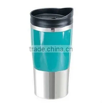 Bell Single wall Eco-friendly auto travel thermal camping mug with handle