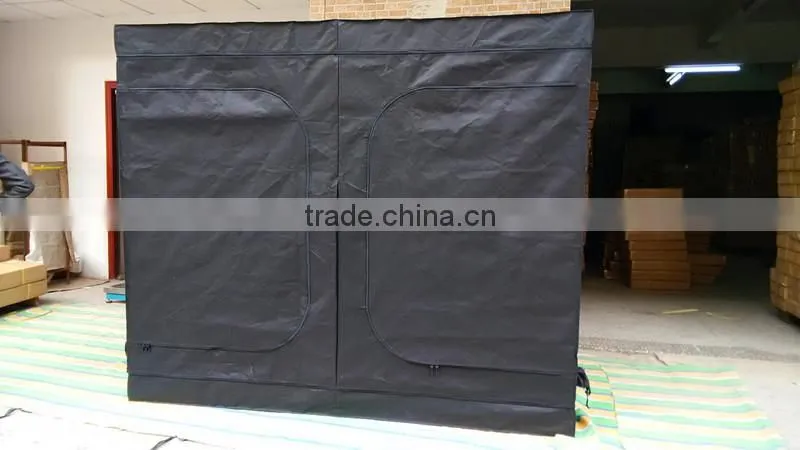 factory price hydroponic grow tent 600D mylar fabric grow tent 240*120*200CM