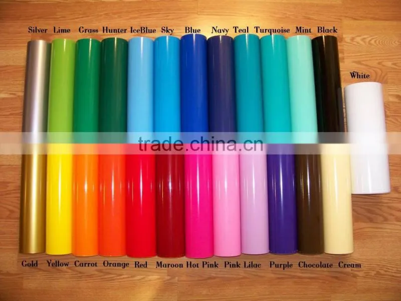 colored self adhesive vinyl for advertising