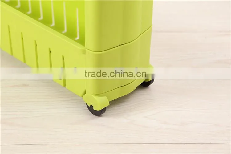 Plastic Bathroom Shelf With Two Layers Organizer