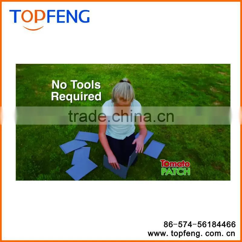 Tomato Patch/ Plant Fence No Rot PVC Composite Flower Window Box (10PCS)