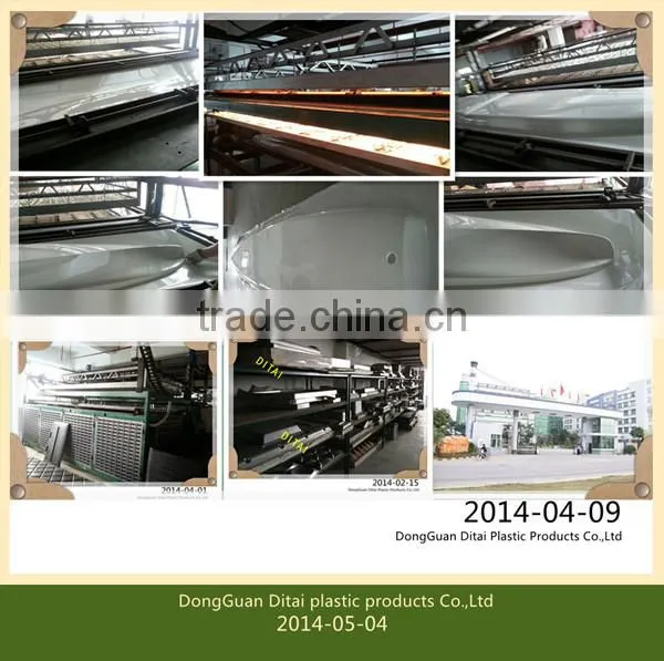 vacuum forming plastic portable promotor display stand