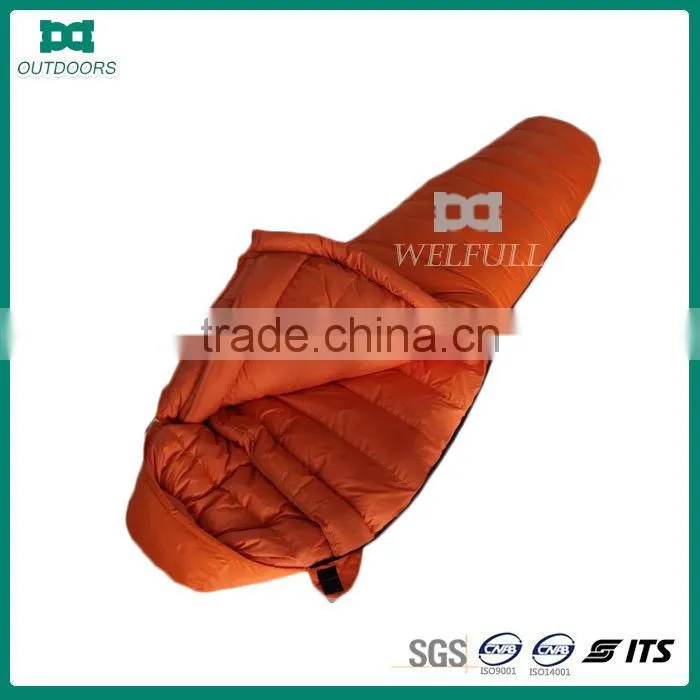 Nylon moms down sleeping bag