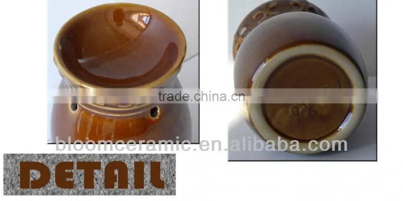 Round porcelain oil burner sales