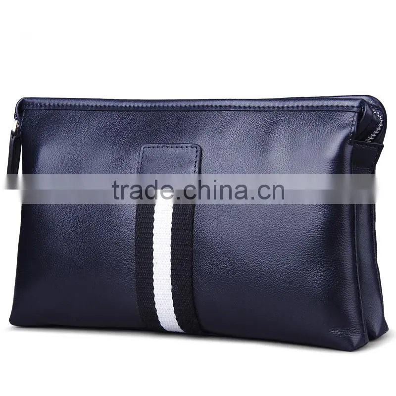Fashion Black Travel Hand Bags Wholesale Popular Genuine Leather Handbags