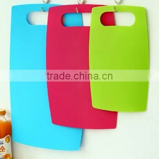 fruit chopping block folding flexible cutting board set plastic chopping board