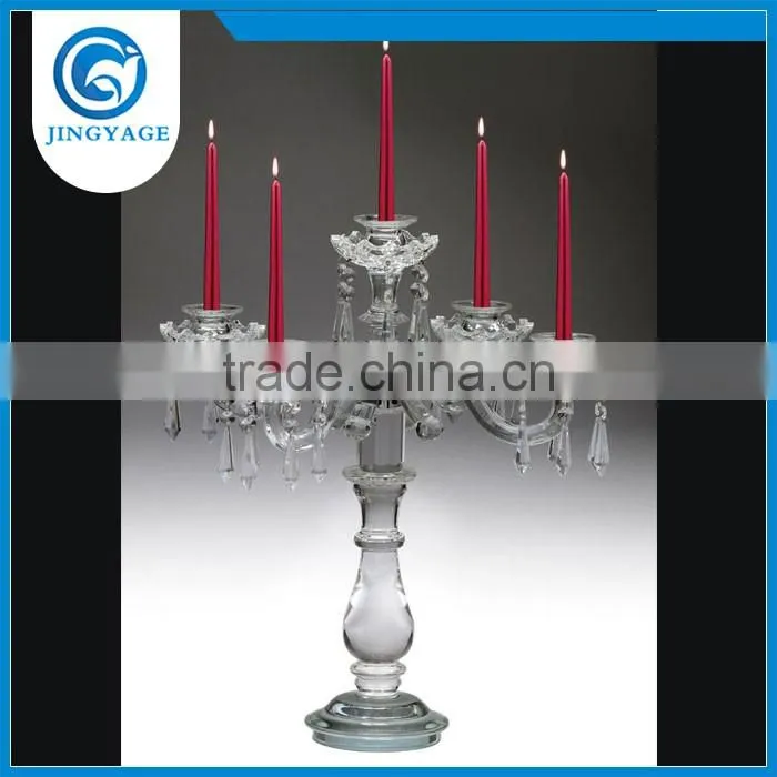 candelabra centerpieces wedding crystal