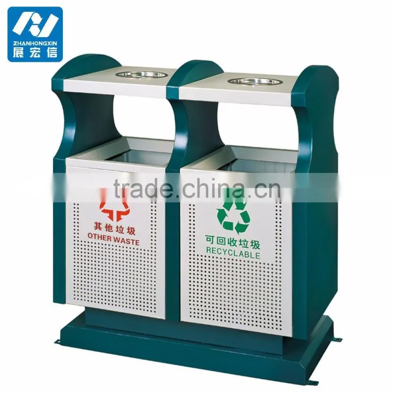 China Wholesale Pubic Outdoor Stainless Steel Trash bin