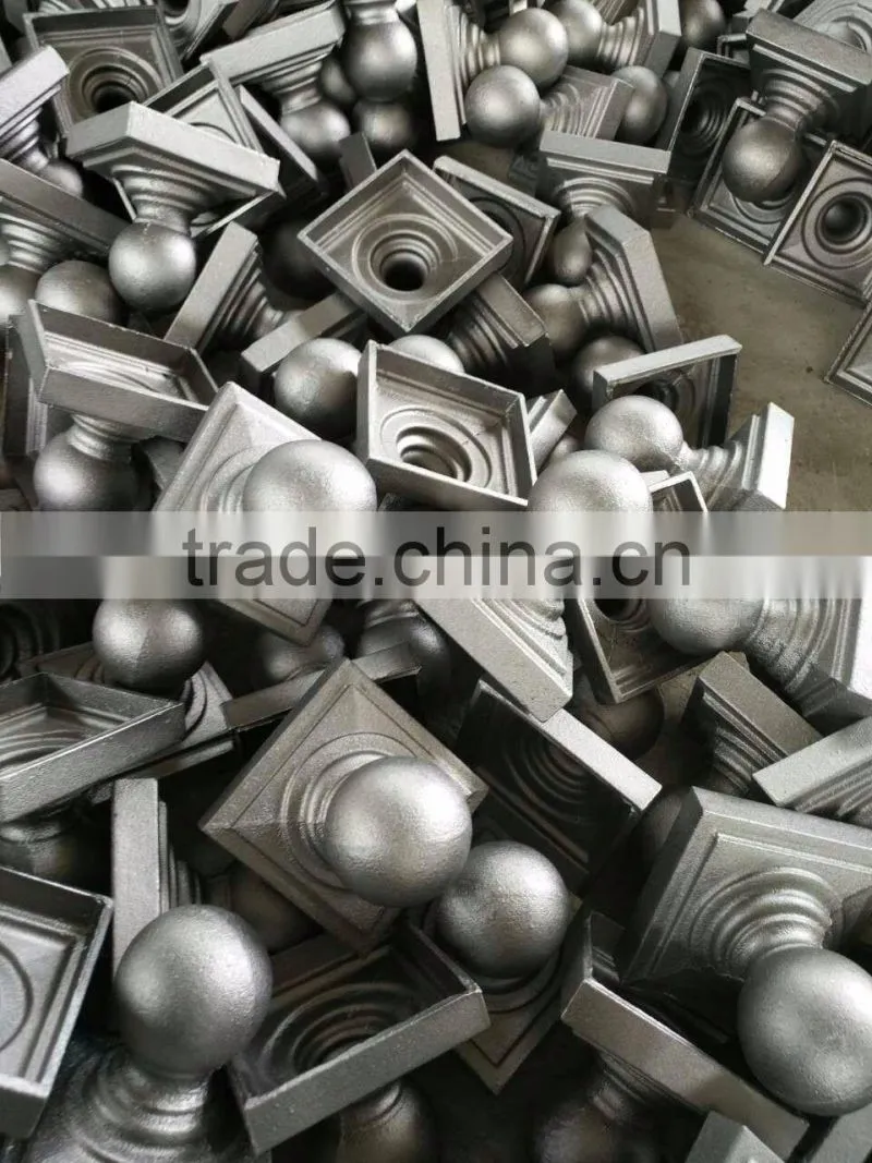 1/2'' Square Cast Iron Baluster Collar