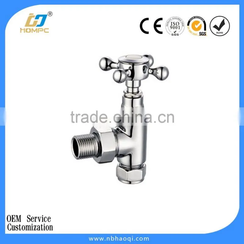 EN215 brass radiator valves for heating system