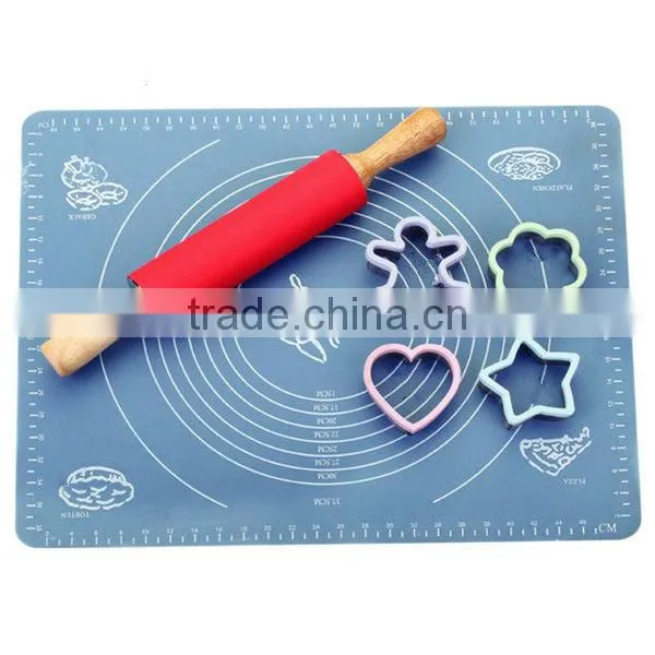 SS0027 / silicone kids cake baking set