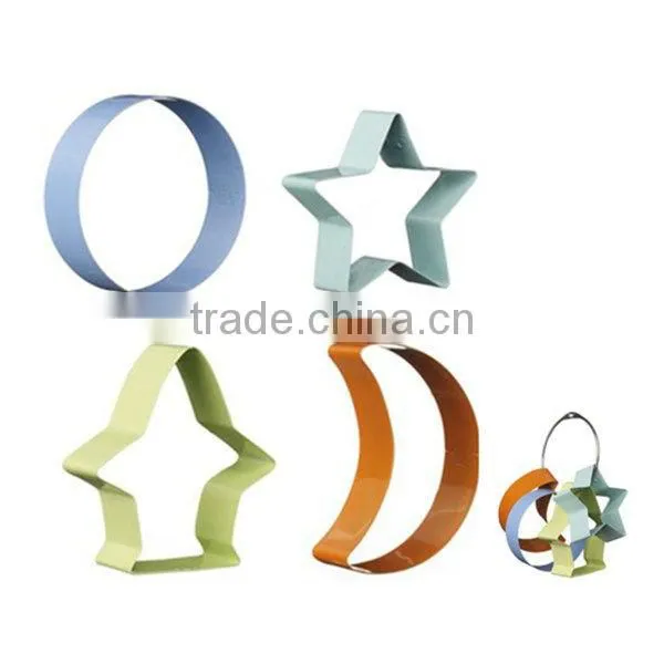 BC-1920 Stainless steel numeral cookie cutter