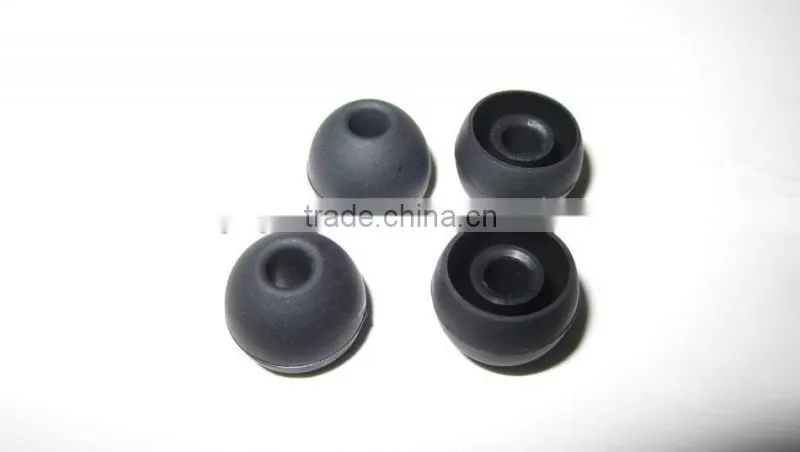 factory wholesale high quality customized silicone rubber plug earphone sleeve