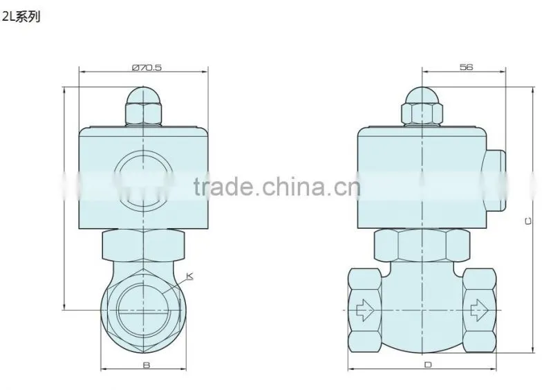2L Solenoid Valve with high quality