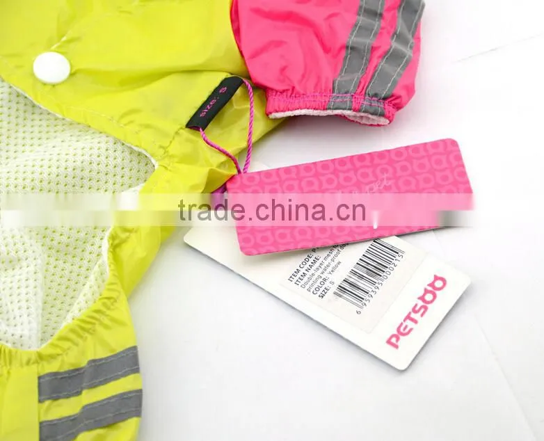 PU pet raincoat Dog Apparel Dog Clothes Wholesale
