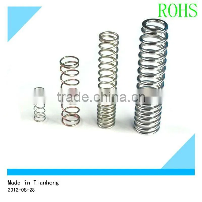 large diameter compression springs used in heavy machinery