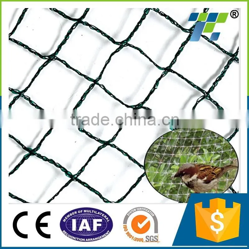 HDPE Knitted anti bird net, pond netting