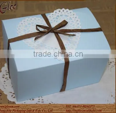 Custom small paper Cake Box wedding cake box