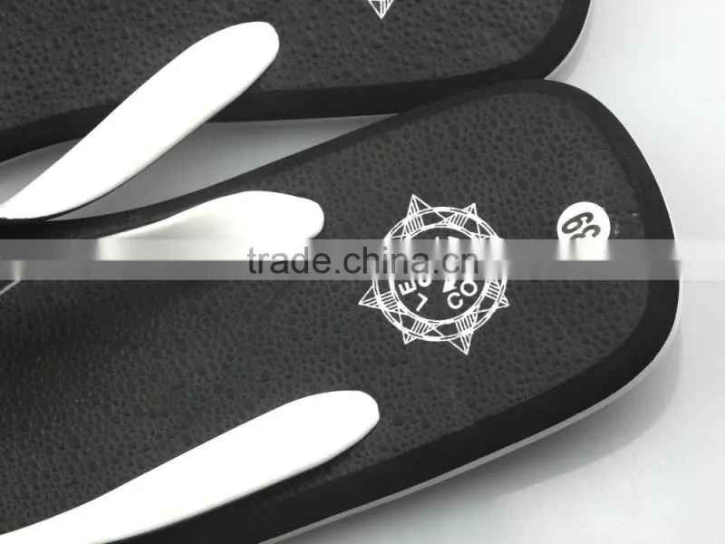 Cheap stock EVA slipper 2014 mixstar slipper, double color eva slipper