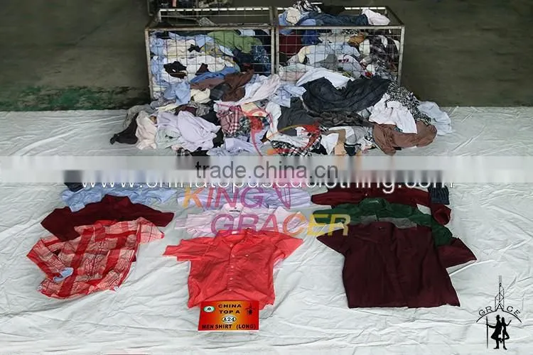 factory wholesale packaging in bales 45kg bulk used clothing