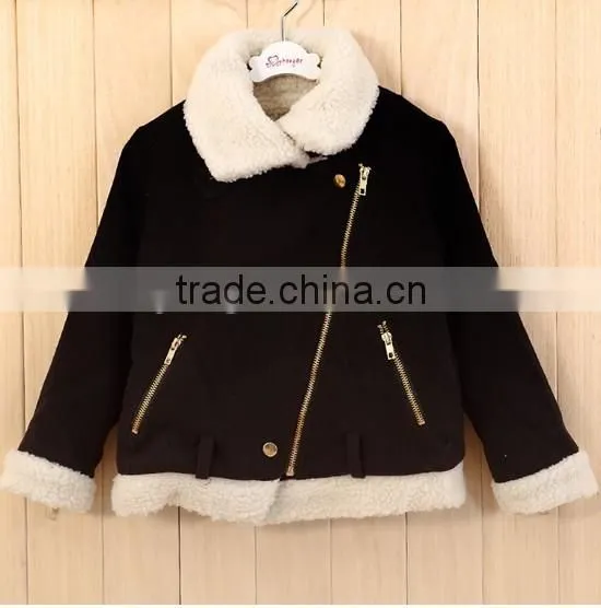 2016 High Quality Children Garment Kids Wholesale Winter Clothes Long Coats For Girls