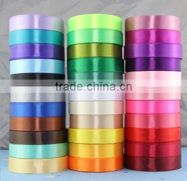 Double sided Satin Ribbon all size and color for decorative and gift wrapping