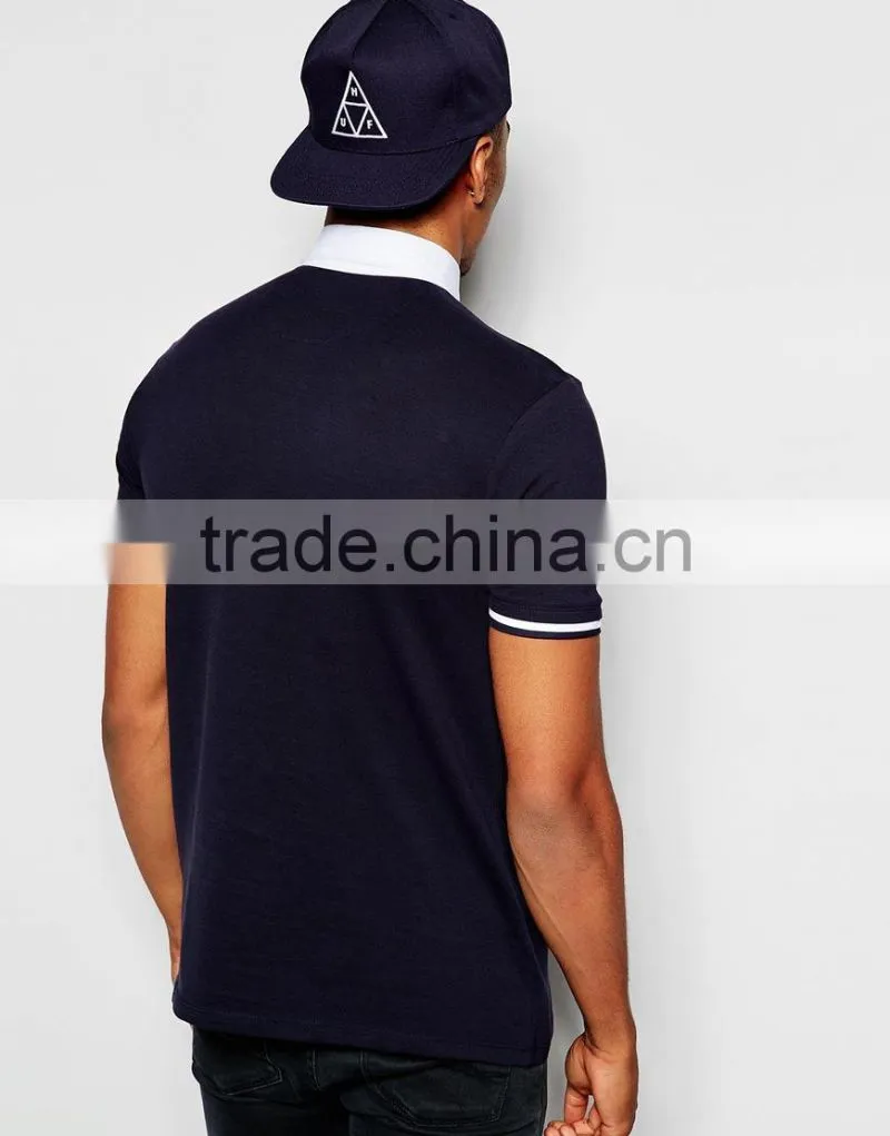 Cotton Custom polo shirts for men made in China polo t shirt custom polo shirt for men
