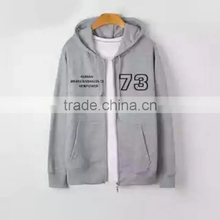 Sublimation printing number and name Casual man's hoodies jacket