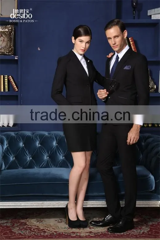 2014 classic&concise business woman suits with competitive price