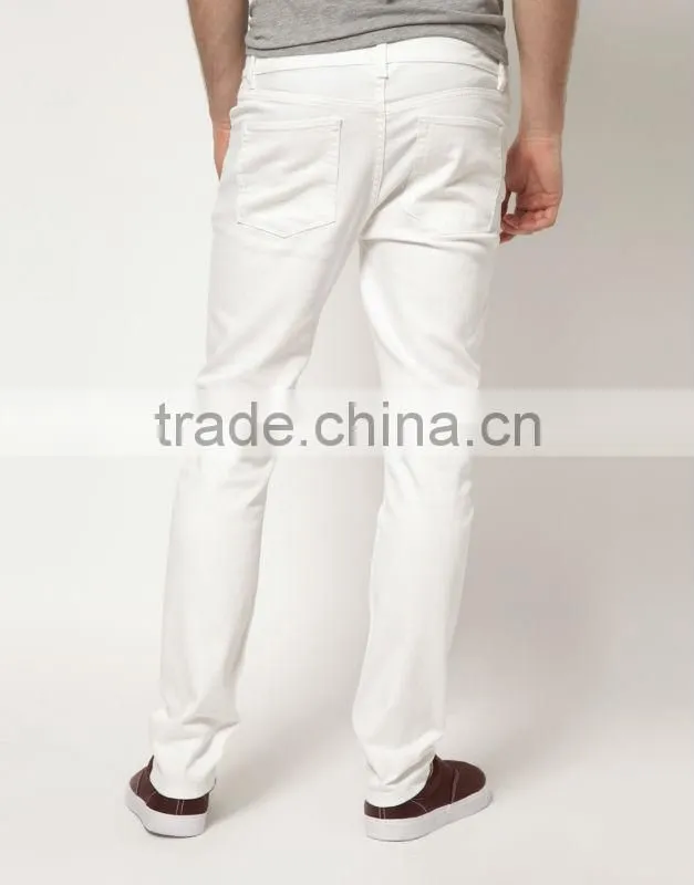Men's skinny jeans 100% cotton 2013 new year PRM1304