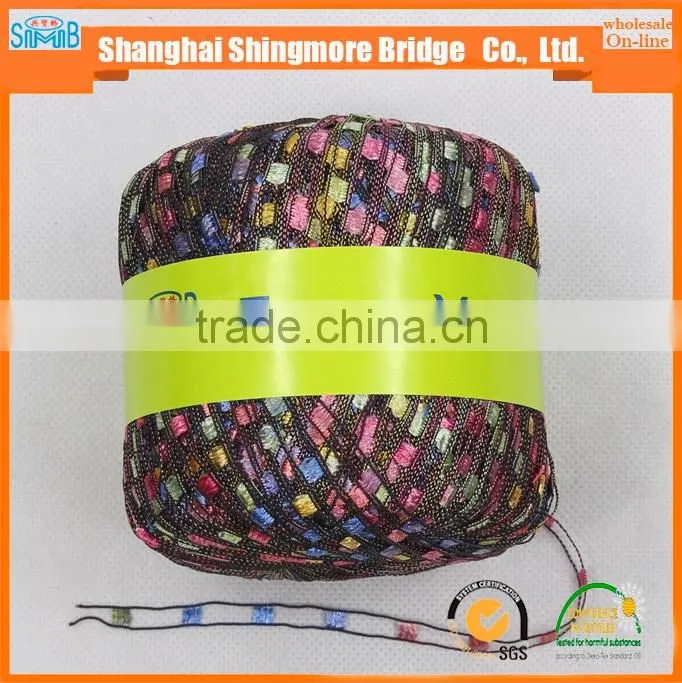 alibaba china knitting yarn supplier cheap wholesale fancy ladder yarn necklace yarn