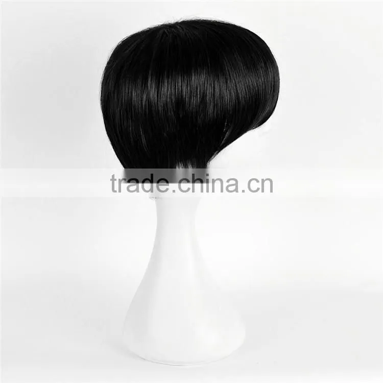 wholesale price short inch mix color hair synthetic wig for women