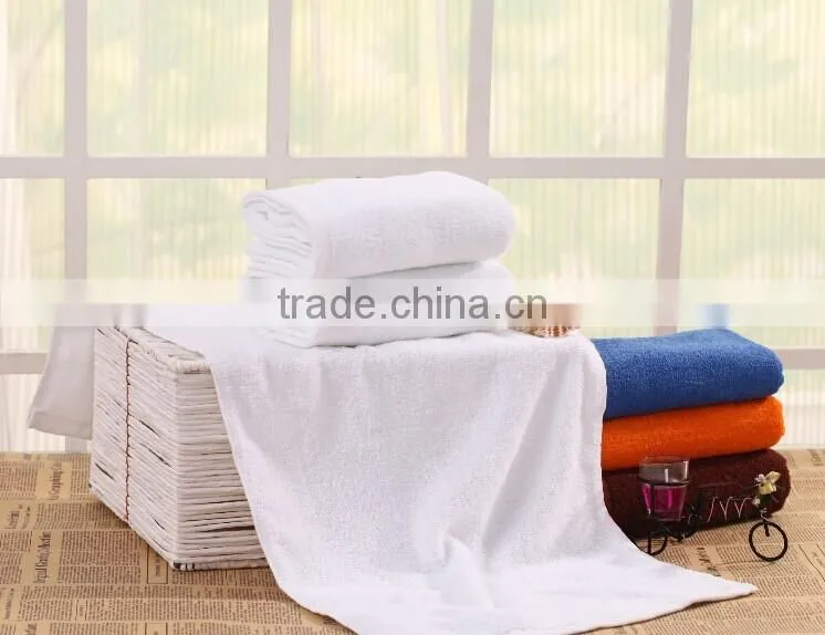 Environmental health good water absorption non greasy feeling 75cm*35cm weight 120g 100% cotton towel Pure bright fine neat