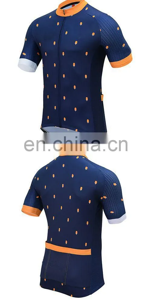 customized wholesale men's cycling jersey and cycling shorts