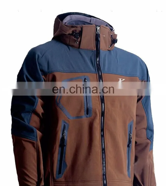 Custom printed waterproof jacket embroidered hiking windproof Softshell Jacket