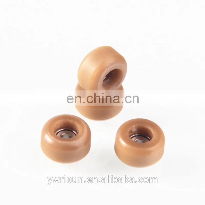WFSN0004 Wholesale Finger skateboard Blue Wheels Mini Fingerboard Bearing Wheels