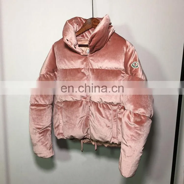 China Clothing Factory High Quality Duck Feather Lady Womens Winter Down Jacket