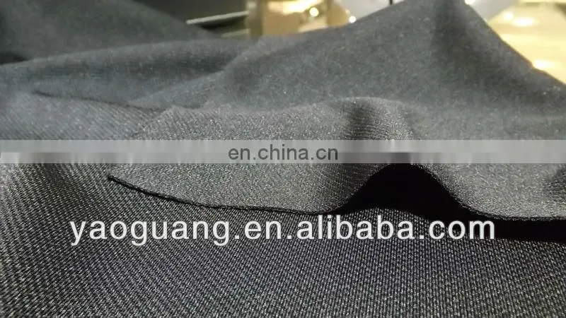 Kint Polyester spandex fabric for Men's garment