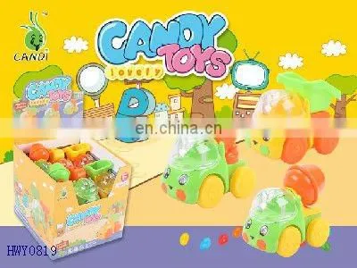 mini block car with candy
