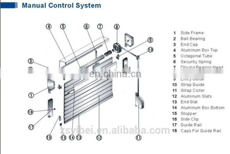 roller shutter belt take-up reel