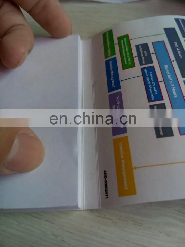 different letter shaped sticky notes pad