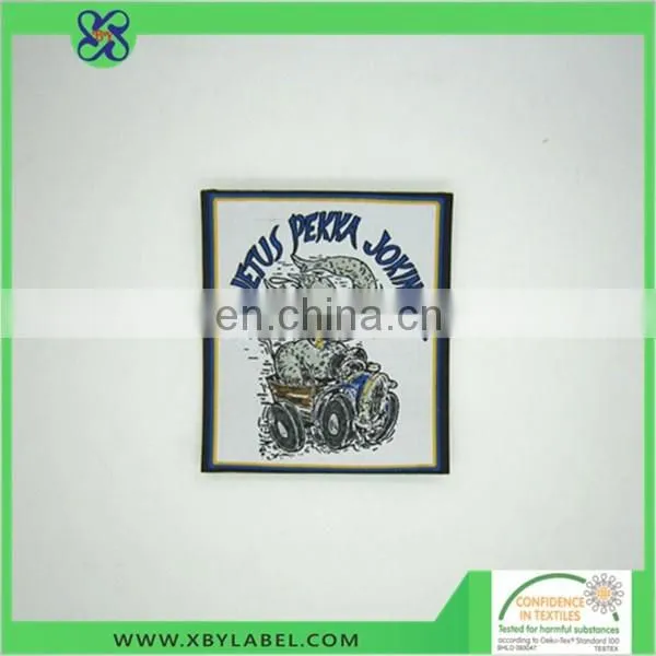 Custom Triangle Shape Cheap Woven patch