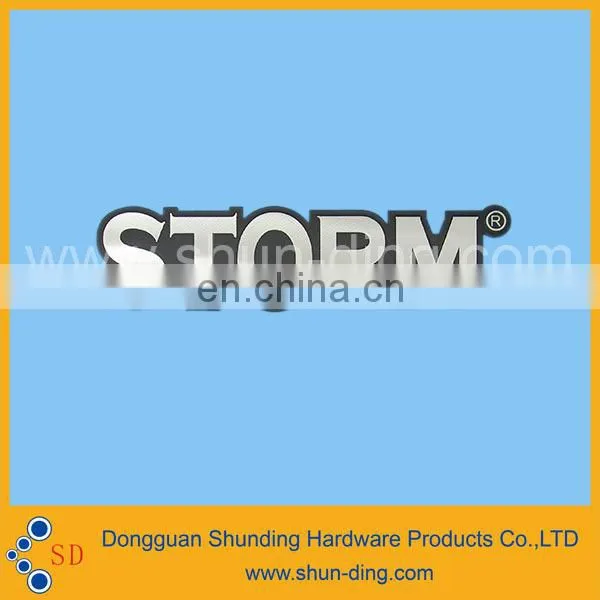Special Custom Adhesive Mentallic Name Logo Car Sticker
