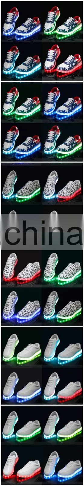 new style men kids sport led shoes sneakers free sample for boys girls, high quality children led light shoes sport with usb