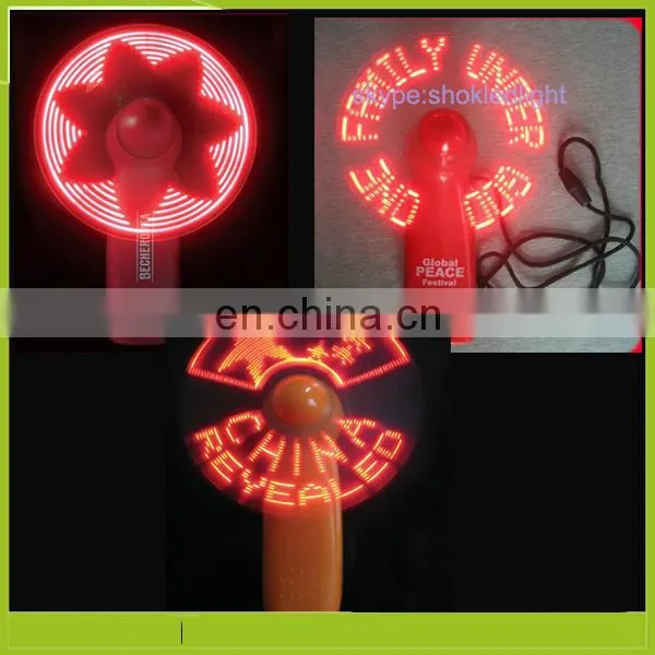 best selling items cooling fans,self programmable led message usb fan