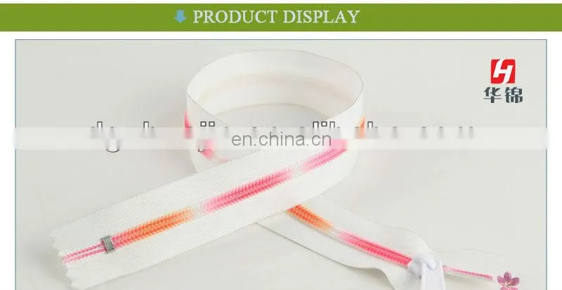 New design nylon zipper rolls